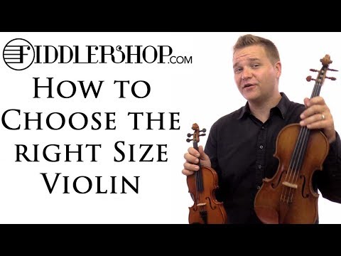 Violin Size Chart: choose the right size violin - Violin Lounge